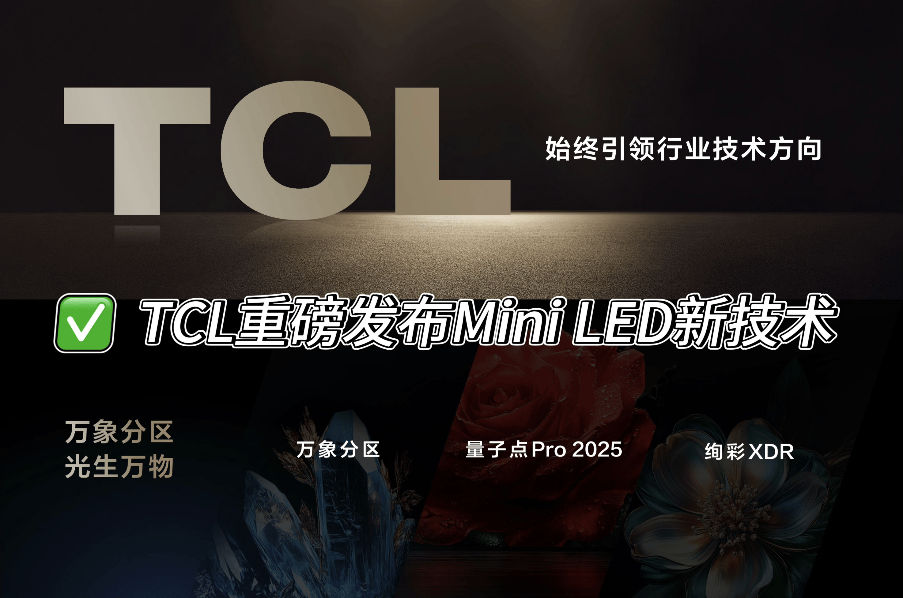 MINILED万象分区技术重塑画质边界j9九游会真人第一品牌TCL创新升级(图8)